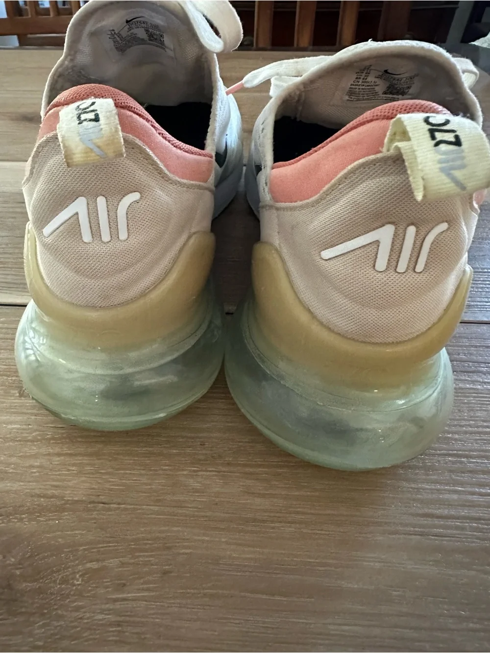 Nike Woman’s Air Max 270 White Sanddrift 12